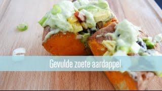 Side dish  gevulde zoete aardappel  Madame Brûlée [upl. by Dimphia474]