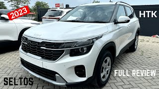 2023 Kia Seltos HTK Base Model  Price Features Interiors  Kia Seltos HTK 2023 Review New Seltos [upl. by Fontes643]