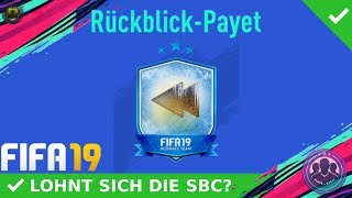 FLASHBACK SBC RÜCKBLICKPAYET SBC LOHNT SICH DIE SBC  GERMANDEUTSCH  FIFA 19 ULTIMATE TEAM [upl. by Arissa410]