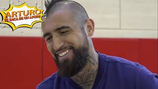 Arturo Vidal se Burla de Selección Peruana antes del Chile vs Perú entrevista exclusiva [upl. by Ollayos]