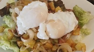 recette rapide Salade lyonnaise [upl. by Eremihc]