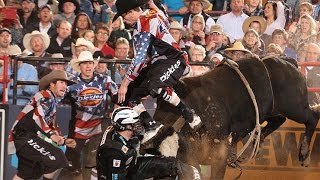 WRECK Nathan Schaper and Jesse Byrne take a hit from Wicked PBR [upl. by Cornelia]