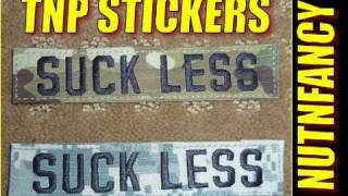 SUCK LESS TNP Stickers Nametags and Calendars [upl. by Yezdnil]