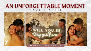 Romantic Girlfriend Proposal  Wedding Proposal  M Proposals MNL  Manila Philippines [upl. by Sylas]