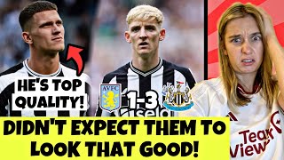 WTF NUFC Looked Amazing Gordon amp Schar Brilliant Newcastle 31 Aston Villa Reaction [upl. by Inaflahk]