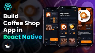 📱 Build a Coffee Shop App using React Native ☕ Beginner  2023 [upl. by Anniram]