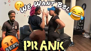 Asking Our Dad To Get Us A BBL Prank😂😱Must Watch [upl. by Acus]