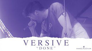 Versive  Done Official Lyric Video [upl. by Massimo]