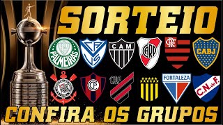 LIBERTADORES  ATLÉTICO NO POTE 1  FLAMENGO e BOTAFOGO NO POTE 2  CORINTHIANS NAS OITAVAS DA SULA [upl. by Aggappe]