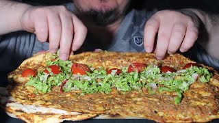 ASMR MUKBANG Lahmacun neromasmr [upl. by Narmak]