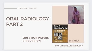 ORAL RADIOLOGY PART 2 QUESTION PAPERS DISCUSSION [upl. by Clea]