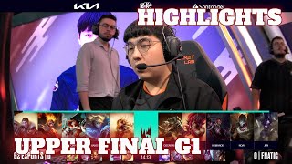 G2 vs FNC  Game 1 Highlights  Upper Final LEC Summer 2024 Playoffs  G2 Esports vs Fnatic G1 [upl. by Setarcos]