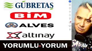 Gübretaş Hisse  Bimas Hisse  Alves Kablo Hisse  Altınay Savunma Hisse Yorum  Borsa İstanbul [upl. by Sivet]