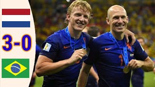 Netherland vs Brazil 30 World Cup 20143rd place Match Excellent Highlight and goals HD [upl. by Edna]