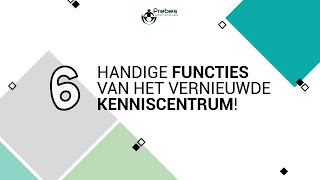 6 handige functies van het vernieuwde kenniscentrum [upl. by Duile]