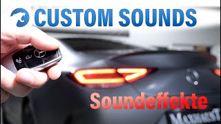 Effektsounds für dein Fahrzeug  Maxhaust Custom Sounds [upl. by Derayne458]