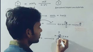 Diazonium salt with mechanism Bsc 2nd year organic chemistry [upl. by Ekusuy]