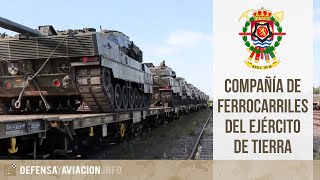 Compañía de Ferrocarriles del Ejército de Tierra [upl. by Havener]