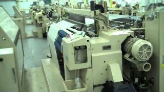 1998 Tsudakoma ZAX Air Jet Weaving Machine Tag 006 [upl. by Vastha]