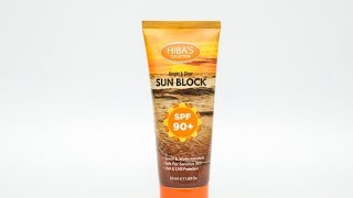 HIBAS SUNBLOCK WITH CREAM MANAN GERNAL STORE 2 BLOCK DUBAI Plaza machli walai gali Sargodha order [upl. by Conall]