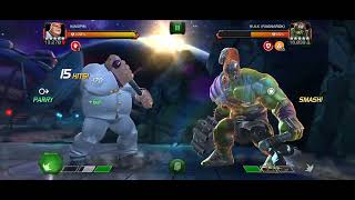 Hulk vs KingPin Gameplay Marvel Contest of Champions marvelcontestofchampions marvelchampion [upl. by Aerdnael]