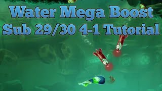 Rayman Legends  Water Mega Boost  Sub 2930 41 Tutorial [upl. by Shaun412]