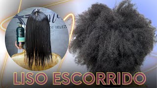 A MELHOR PROGRESSIVA PARA CABELOS EXTREMAMENTE CRESPOS E AFROS  COMO ALISAR DE PRIMEIRA lisoo [upl. by Amos]