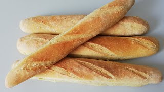 RECETTE de La Baguette française  recettes faciles et inratable🥖 make french baguettes at home [upl. by Austine]