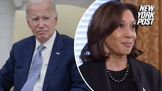 Kamala Harris says Biden ‘very much alive and running for reelection’ [upl. by Htiderem]