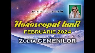 GEMENI ♊Curs intensiv de independenta⭐ Horoscopul lunii FEBRUARIE 2024 [upl. by Victorine]