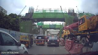 Pune Metro Line 3 Shivajinagar area update  11Sep [upl. by Munsey42]