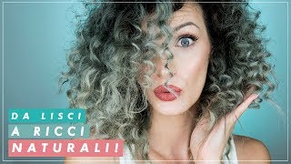 DA LISCI A RICCI EFFETTO NATURALE 😮🙆🏻  Try It On 22 [upl. by Treva]