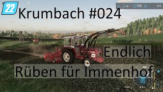 LS22 Krumbach 024 Endlich Rüben für Immenhof [upl. by Inele674]