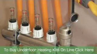 Underfloor Heating Video How to Install [upl. by Jorgenson]