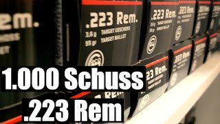 1000 Schuss 223 Remington [upl. by Lash]