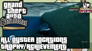 Grand Theft Auto San Andreas – Oysters All Locations [upl. by Ellerrehc]