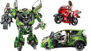 Transformers 2 movie on set Constructicons G1 Long Haul amp Skids Revenge of The Fallen [upl. by Viv140]