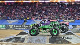 Monster Jam NRG Stadium Houston Texas [upl. by Gnauq]