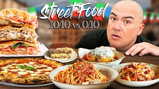 Italian STREET Food 🇮🇹 From North to South I tried all [upl. by Skardol]