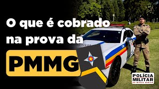 O SEGREDO DAS PROVAS DA POLÍCIA MILITAR DE MINAS GERAIS PMMG [upl. by Forcier]