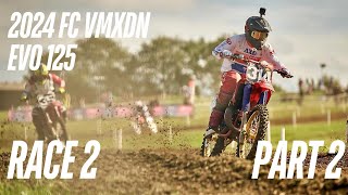 Farleigh Castle VMXdN 2024 EVO 125 Race 2 GOPRO 360 [upl. by Yelrebmyk]