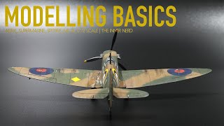 Model Making for Beginners  Airfix Spitfire MkI 172  The Inner Nerd [upl. by Lamak]