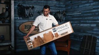 Higdon Outdoors HFrame Panel Blind Assembly Instructions [upl. by Randy]