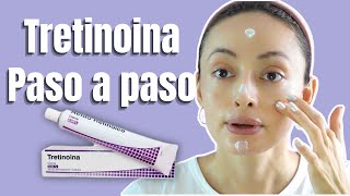 Rutina SIMPLE  EFECTIVA para las noches con TRETINOINA 🥰  Caro Montero [upl. by Renrew51]