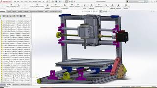 CNCzone Desktop Mini Hobby DIY CNC Machine 3018 Assembly [upl. by Gnim]