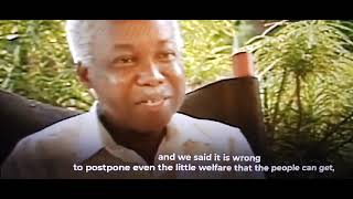 Developmentalism amp Welfarism  Dr Julius Nyerere [upl. by Mercedes]