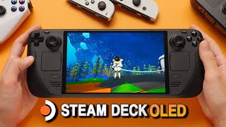 This Screen is Amazing  Steam Deck OLED vs Switch Ally amp Legion Go [upl. by Inad472]