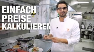 Einfach Preise kalkulieren Schneller Kalkulationsfaktor für die Gastronomie  ExcelVorlage [upl. by Ebarta585]