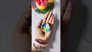 Diya 🪔 decoration 🔥shorts art viralvideo diwali craft [upl. by Negris]