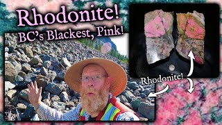 Gemstone Hunting on my NEW Rhodonite Claim [upl. by Seyer]